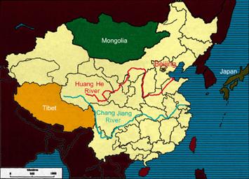 Map of China